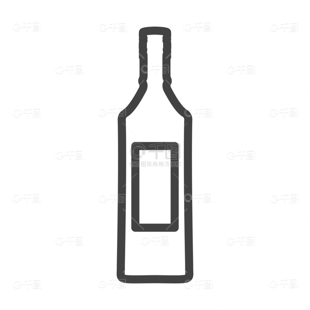 透明容器中的設計之美 瓶裝與玻璃飲料圖標的視覺敘事
